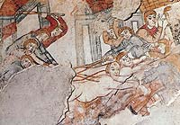 Fresko, David schl&auml;gt die Philister