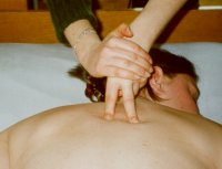 Wirbels&auml;ulenmassage - Schritt 3 und 4