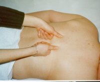 Wirbels&auml;ulenmassage - Schritt 2 und 3